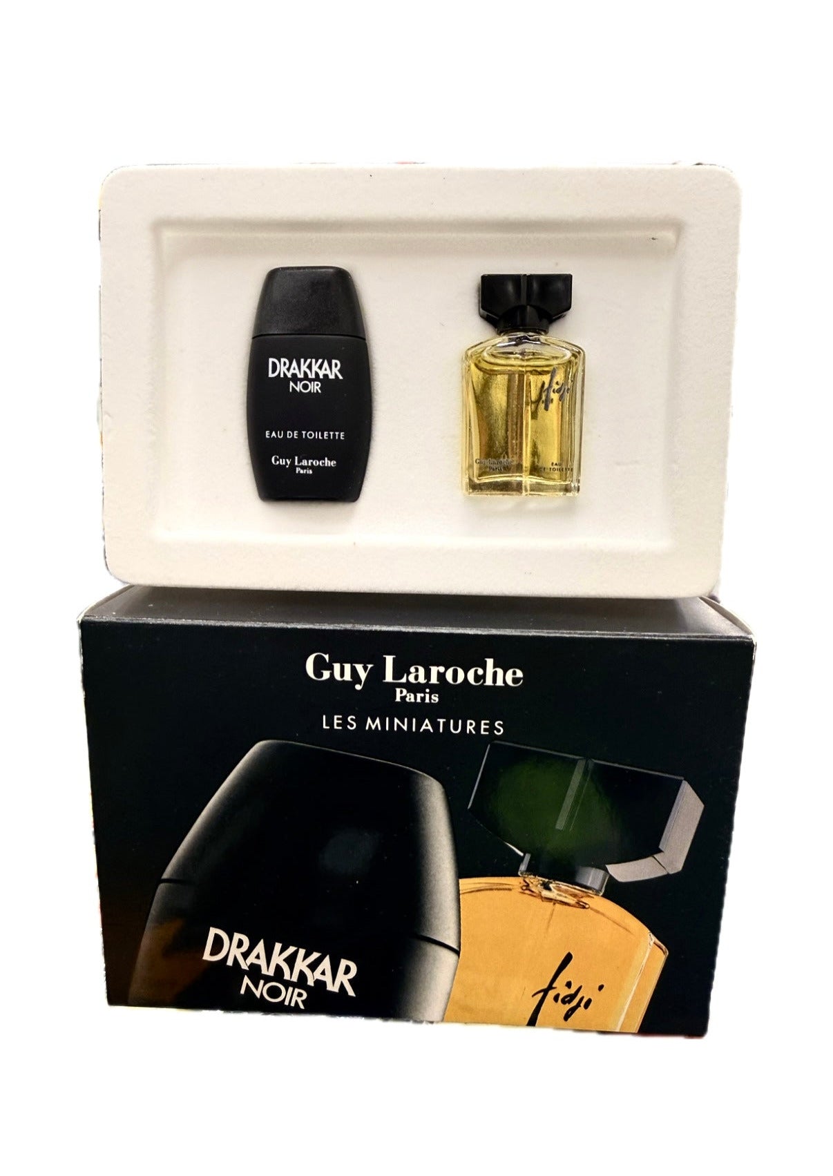 GUY LAROCHE - DRAKKAR NOIR & FIJI SET 5ml + 5ml Miniatura - Eau de Toilette